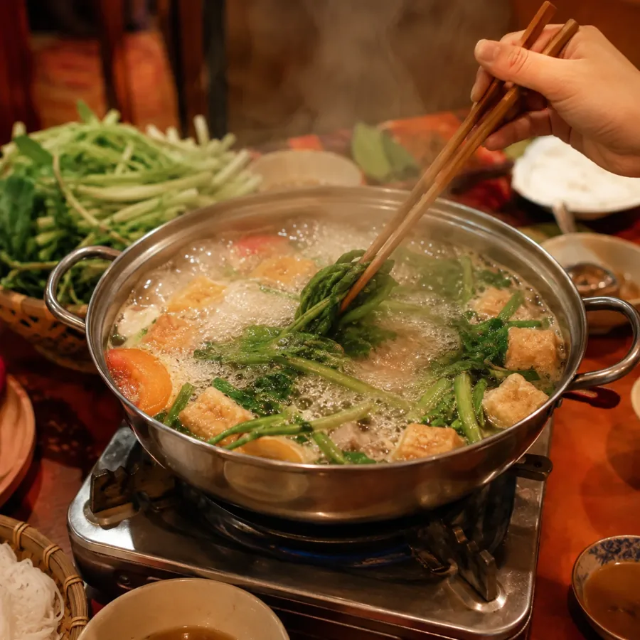 Bàn nướng đông khách tại Nguyễn Mạnh Hùng